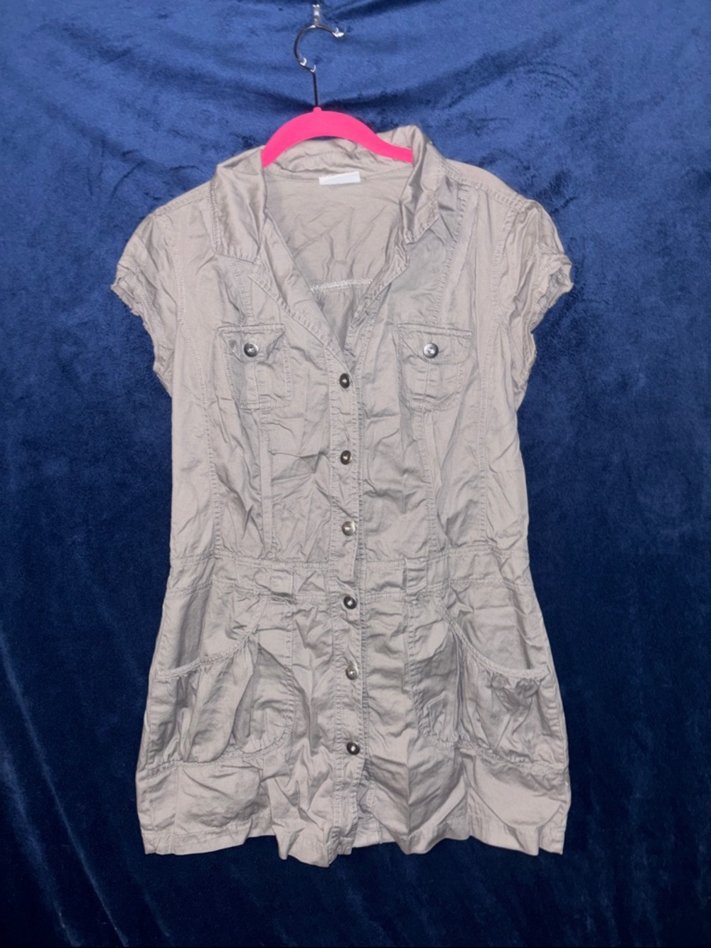 Arizona Jean Company Button-Up Shirt in Taupe